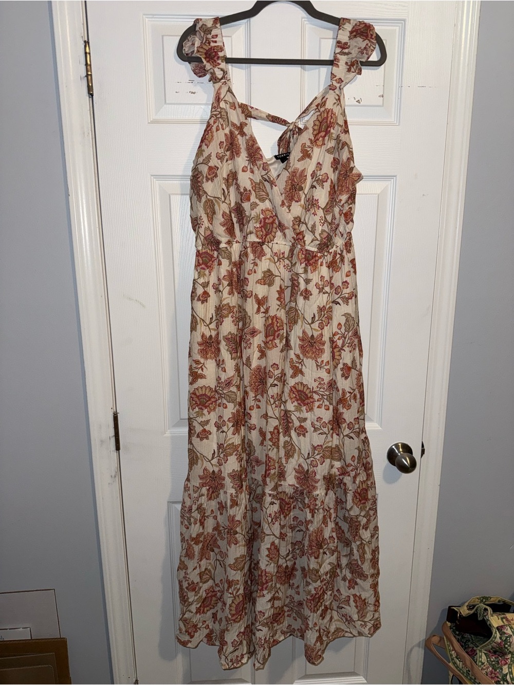 Torrid floral maxi dress